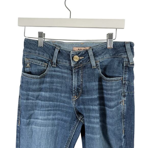 Ariat REAL Perfect Rise Boot Jeans Western Country Rodeo Cowgirl Womens 28 - Picture 2 of 9